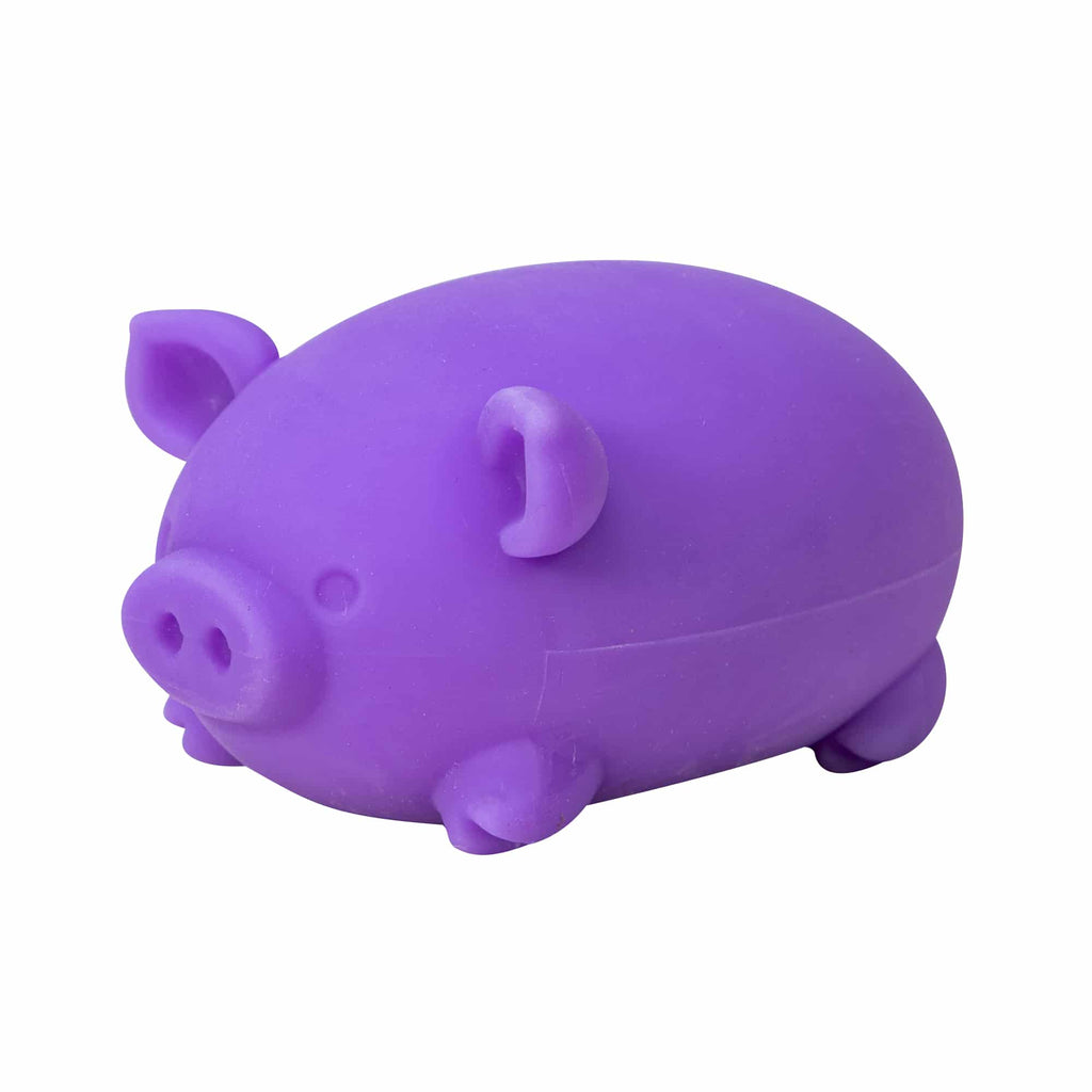 NeeDoh Dig it Pig - Purple 3Q Left