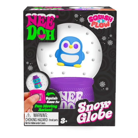 NeeDoh Squish N Flow Snow Globe Select I668